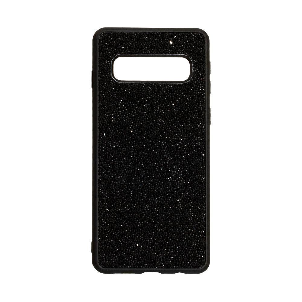 

Чехол Bling World Beads для Samsung S10, Чёрный|стальной|градиент