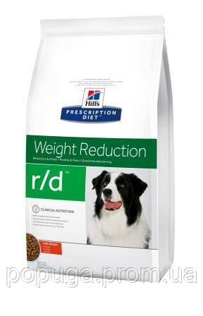 

Hill's Prescription Diet r/d Weight Reduction корм для собак с курицей, 1,5 кг