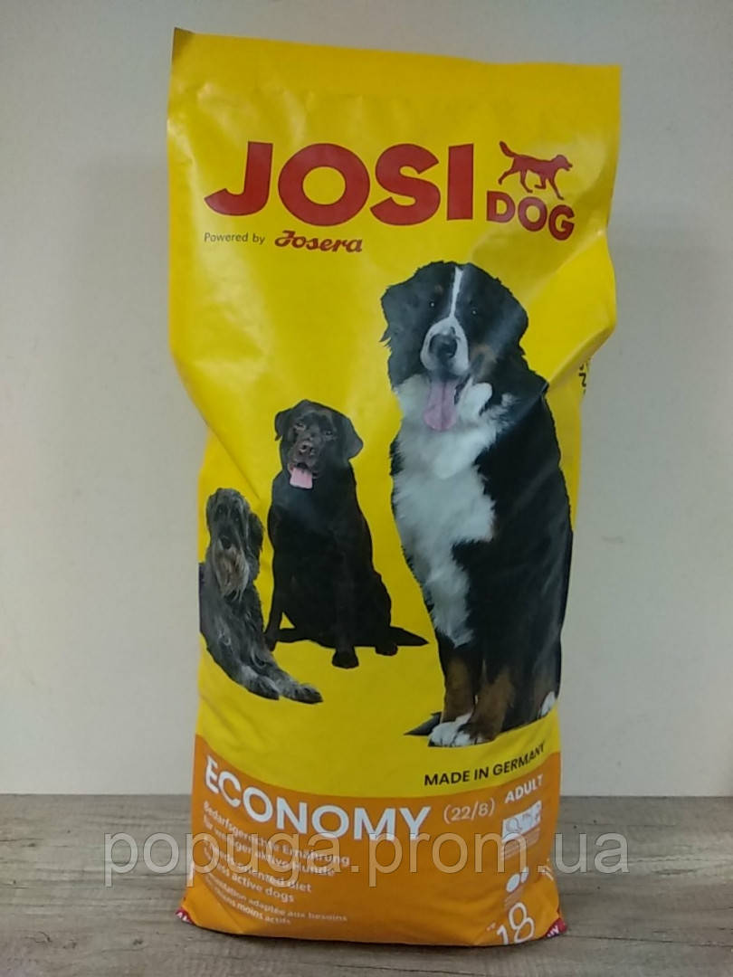 

Корм JosiDog Economy для взрослых собак, 15кг