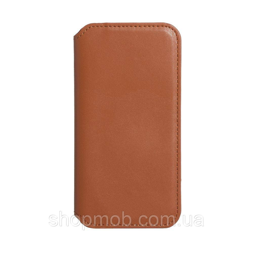 

Чехол-книжка Leather Folio for Apple Iphone 7G / 8G / SE2020 Цвет Saddle Brown