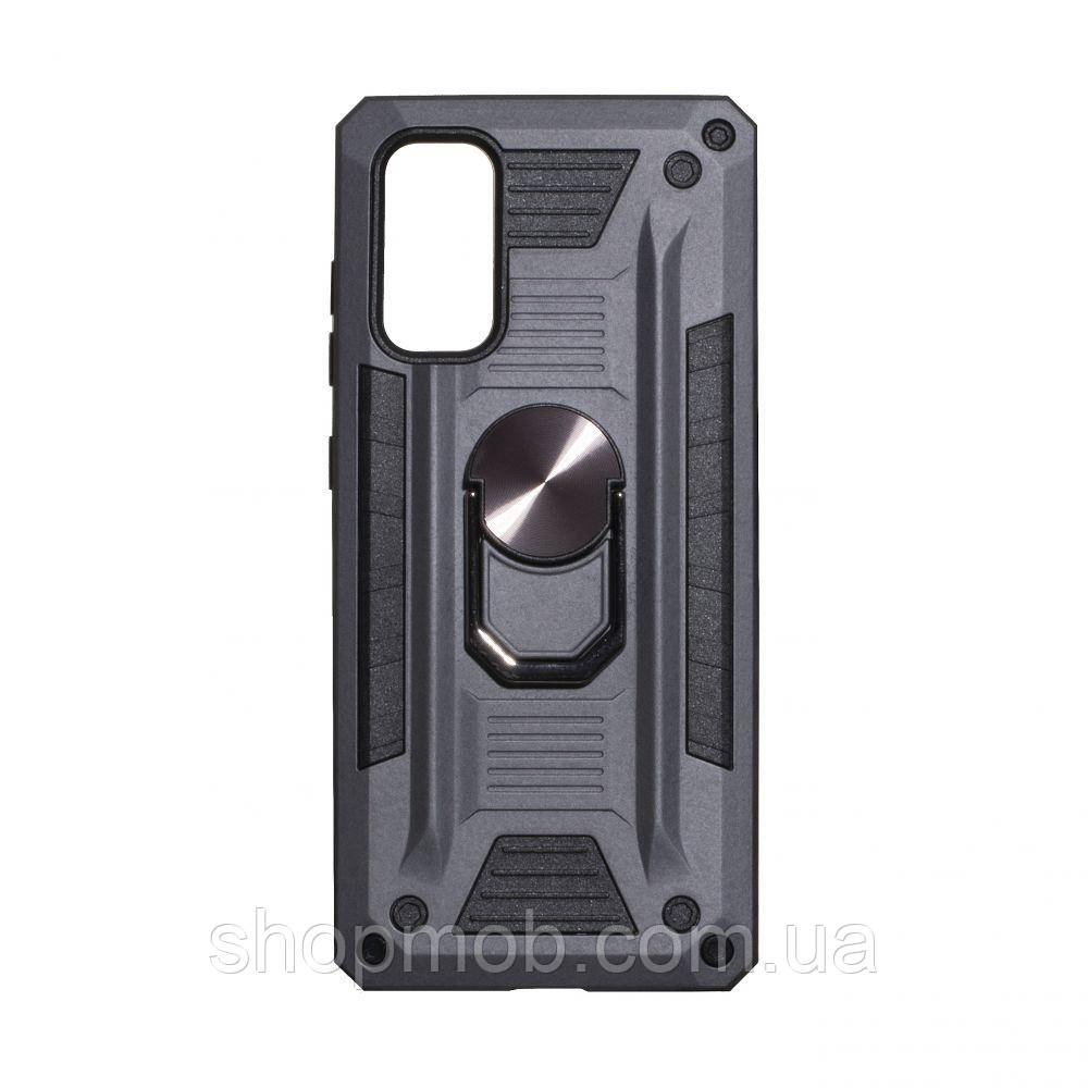 

Чехол Robot Case with ring for Samsung S20 Цвет Серый