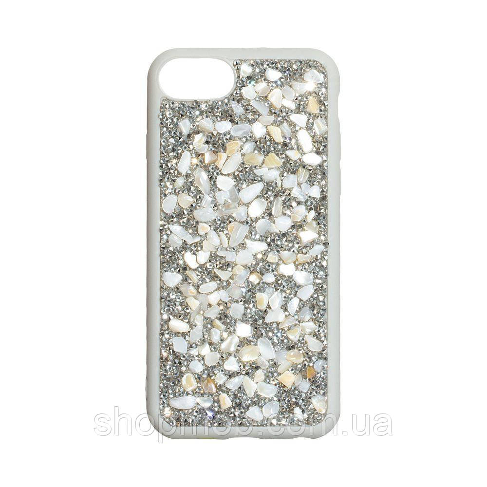 

Чехол для телефонов смартфонов (с камнями ) Bling World Stone for Apple Iphone 7/8G Цвет Стальной