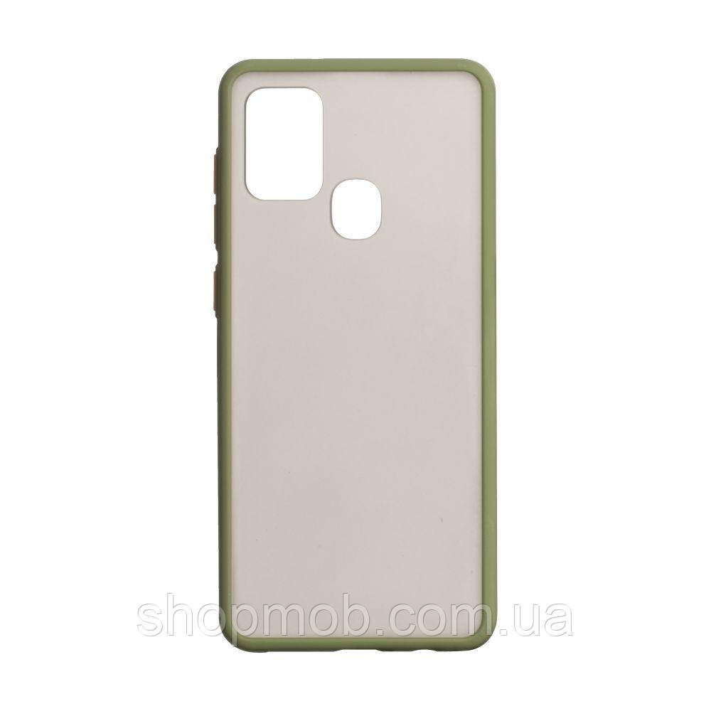 

Чехол Totu Copy Gingle Series for Samsung A21s Цвет Зелёный