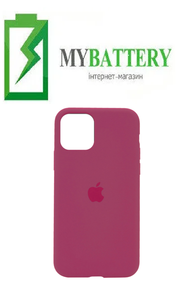 Чехол Silicone Case original (чехол-бампер) iPhone 11 Pro Max красный (37)
