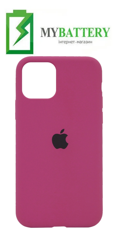Чехол Silicone Case original (чехол-бампер) iPhone 11 Pro Max розовый (48)