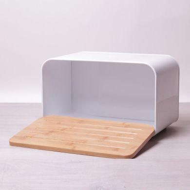 

Хлебница Kamille белая 35х20 см h21 см (1107White K), Белый