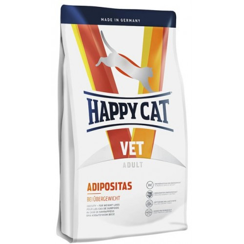 

Сухой корм HAPPY CAT VET Diet для кошек при избыточном весе Adipositas, 4 кг