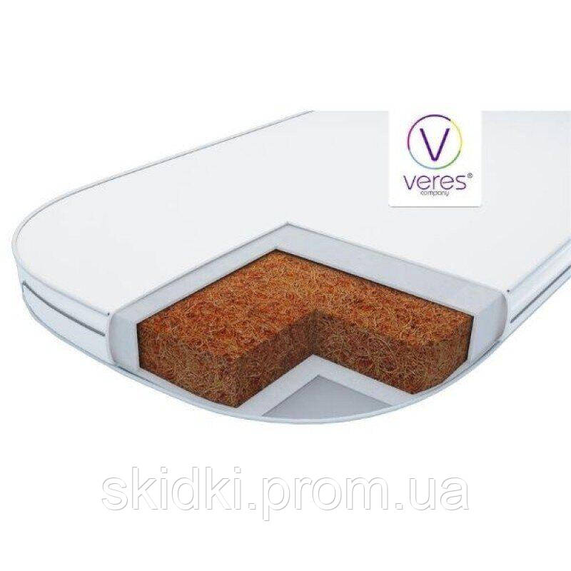 

Матрас в люльку Veres "Coconut+Elastic foam 80*60*7 см