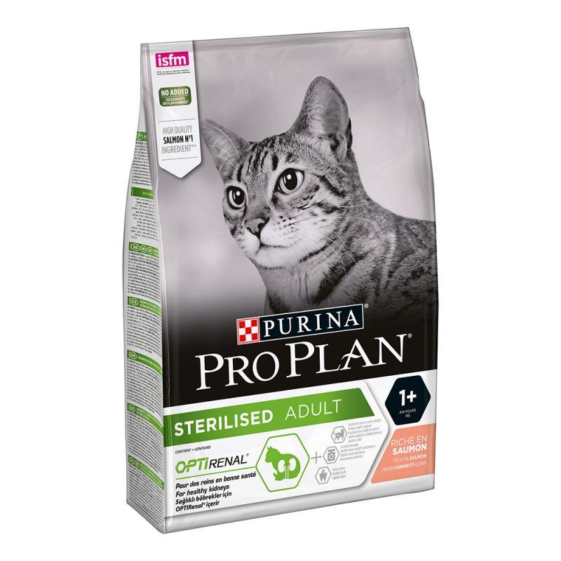 

Purina Pro Plan Sterilised Adult Сухой корм с лососем для стерилизованных кошек 1.5 кг