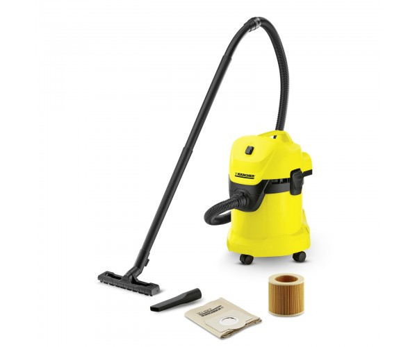 

Профессиональный пылесос с мешком и контейнером Karcher WD 3 (1.629-821.0)