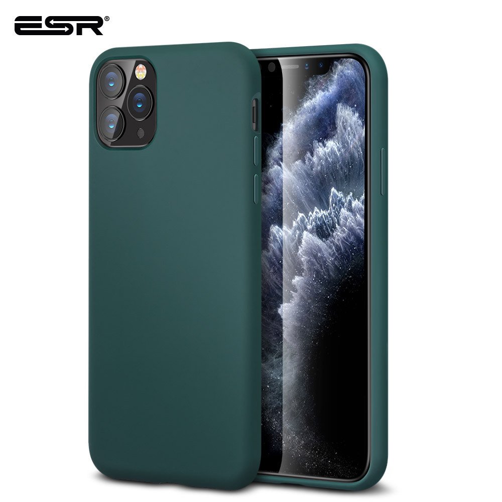 

Чехол ESR для iPhone 11 Pro Yippee Soft, Pine Green (3C01192270402), Зеленый