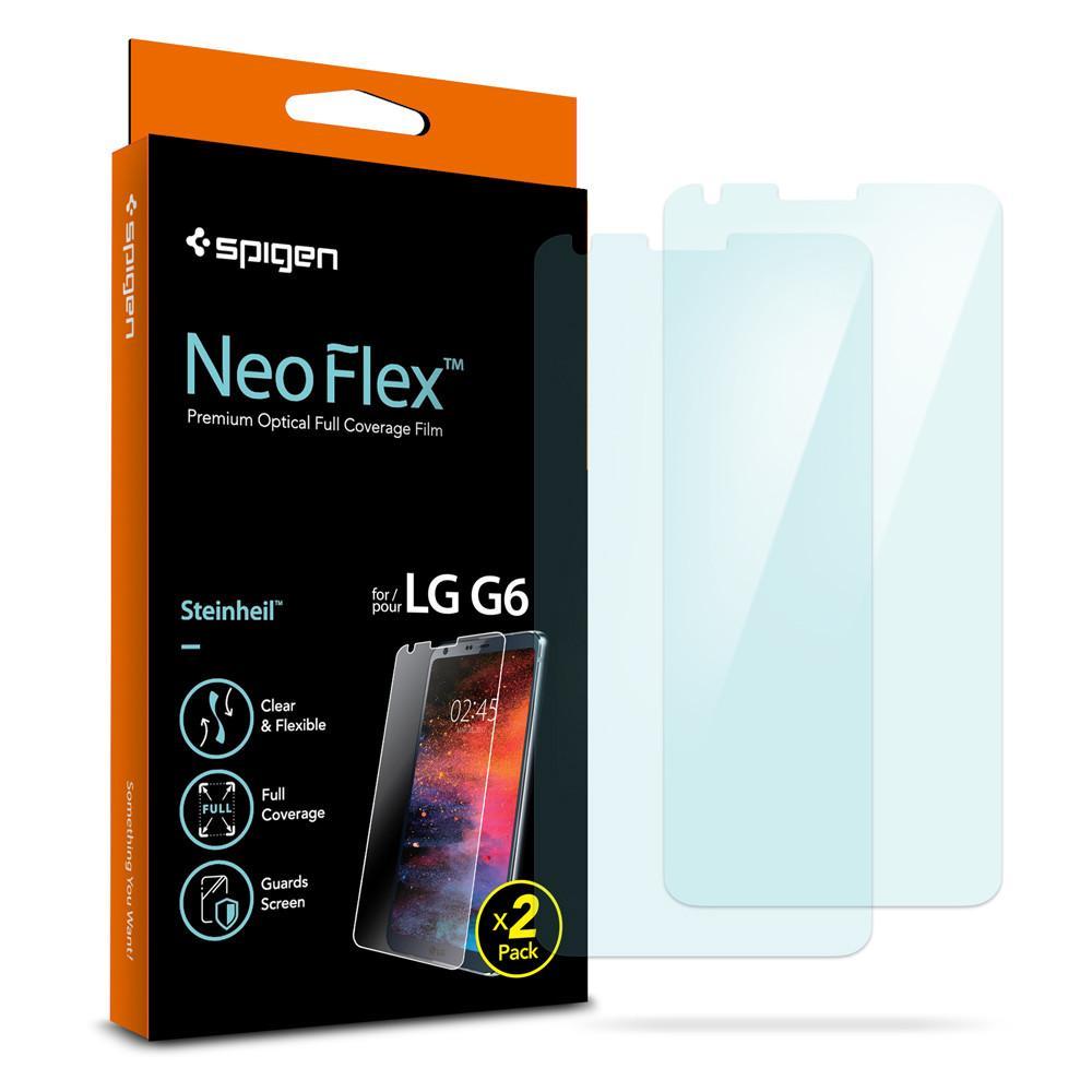 

Защитная пленка Spigen для LG G6 Neo Flex HD, 2 шт (A21FL21392)