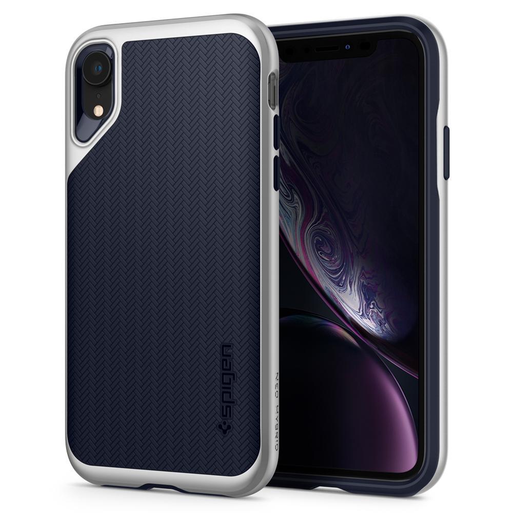 

Чехол Spigen для iPhone XR Neo Hybrid, Satin Silver (064CS24880