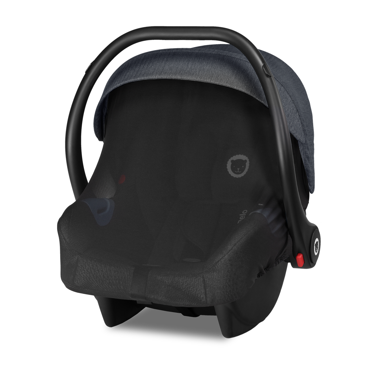 

Детское автокресло переноска 2в1 до 13 кг Lionelo MARI CARRIER GRAPHITE, Польша, Черный