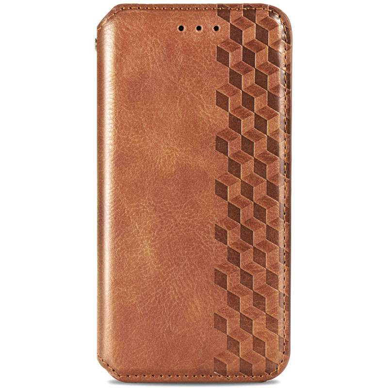 

Кожаный чехол книжка GETMAN Cubic для Samsung Galaxy M31s Коричневый