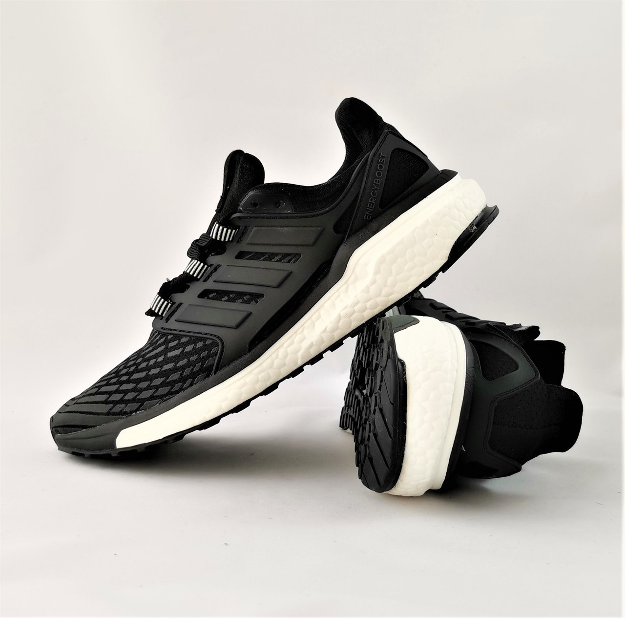 

Мужские кроссовки Adidas Energy Boost Чёрные Адидас (р. 41,42,43,44,45) 44, 27.8, Черный