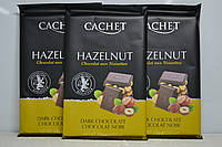 Шоколад черный Cachet 53% с фундуком (300г.)