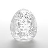 Мастурбатор яйцо Tenga Keith Haring EGG Dance SO1702 Амур, фото 2