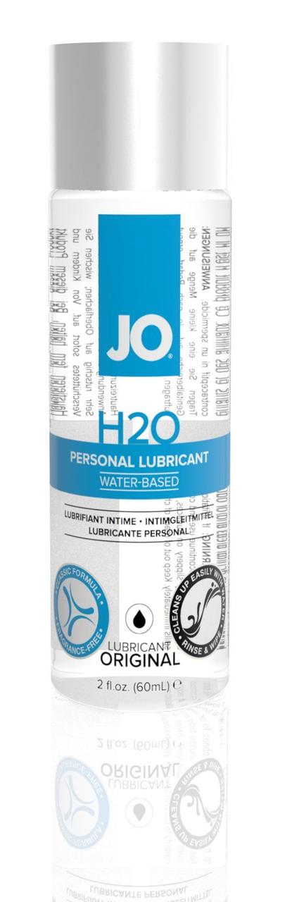 Смазка на водной основе System JO H2O ORIGINAL (60 мл) маслянистая и гладкая, растительный глицерин SO1447
