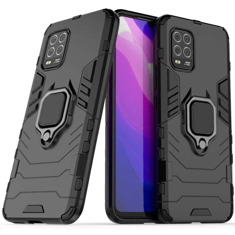 

Ударопрочный чехол Transformer Ring for Magnet для Xiaomi Mi 10 Lite