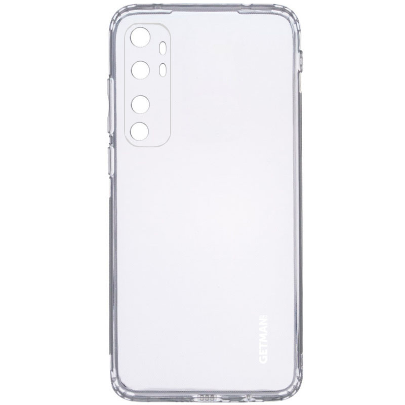 

TPU чехол GETMAN Clear 1,0 mm для Xiaomi Mi Note 10 Lite