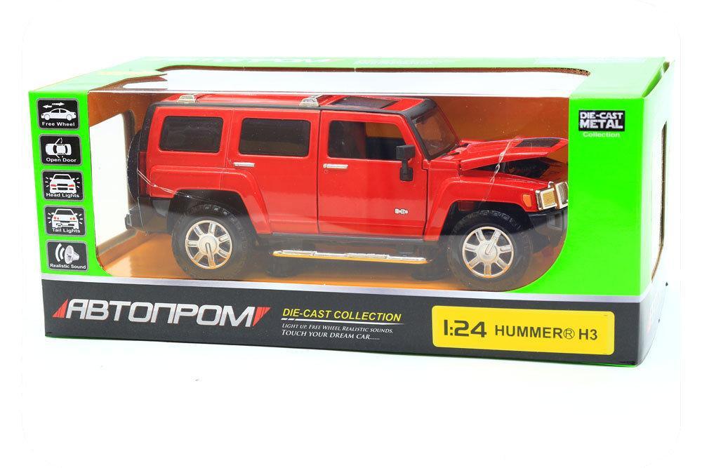 

Машинка игровая автопром «Hummer H3» Красный 68240A