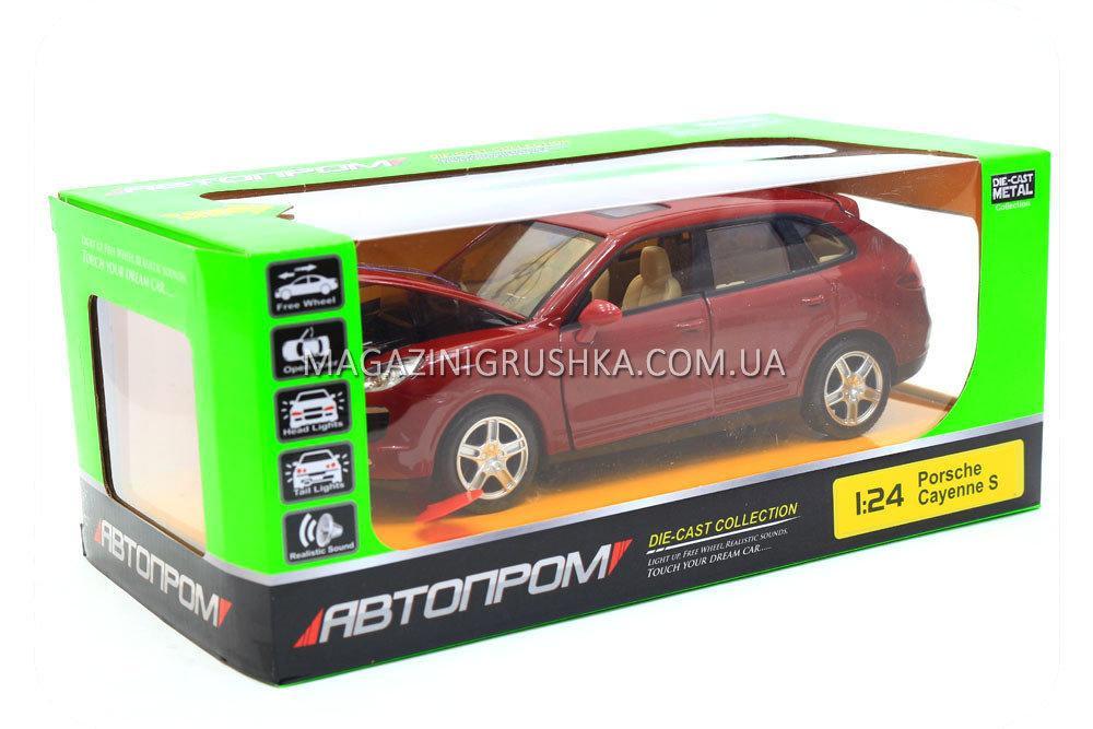 

Машинка игровая автопром «Porsche Cayenne S» Красный 68241A