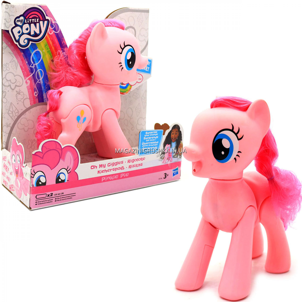 

Интерактивная игрушка Hasbro My Little Pony Смеющаяся Пинки Пай (E5106