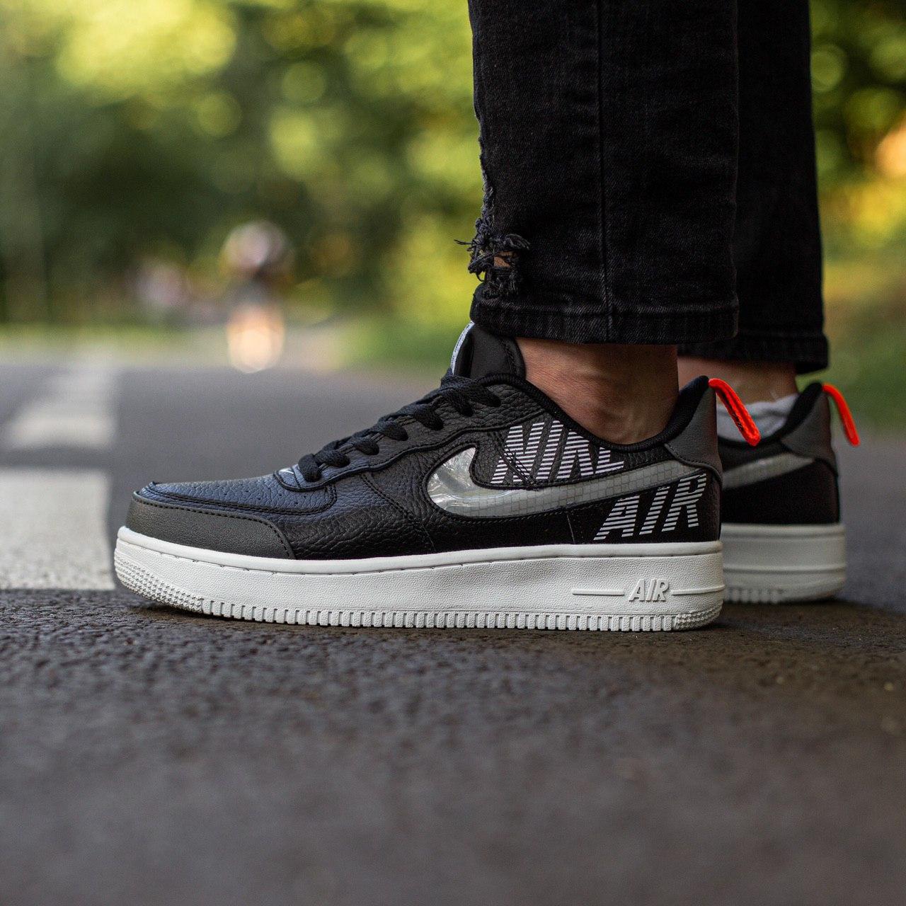 

Мужские кроссовки Nike Air Force 1 Black / Найк Аир Форс 1 Черные 45, Черный