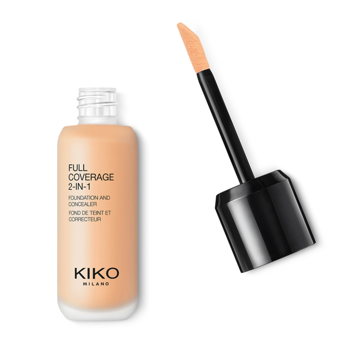 

Тональный крем и консилер 2 в 1 Full Coverage 2-In-1 Foundation & Concealer Kiko (15 WB