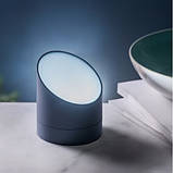 Будильник-лампа "THE EDGE LIGHT" с регулировкой яркости, серый, фото 3