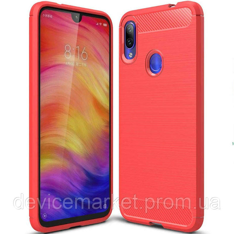 

TPU чехол Slim Series для Xiaomi Redmi Note 7 / Note 7 Pro / Note 7s, Красный