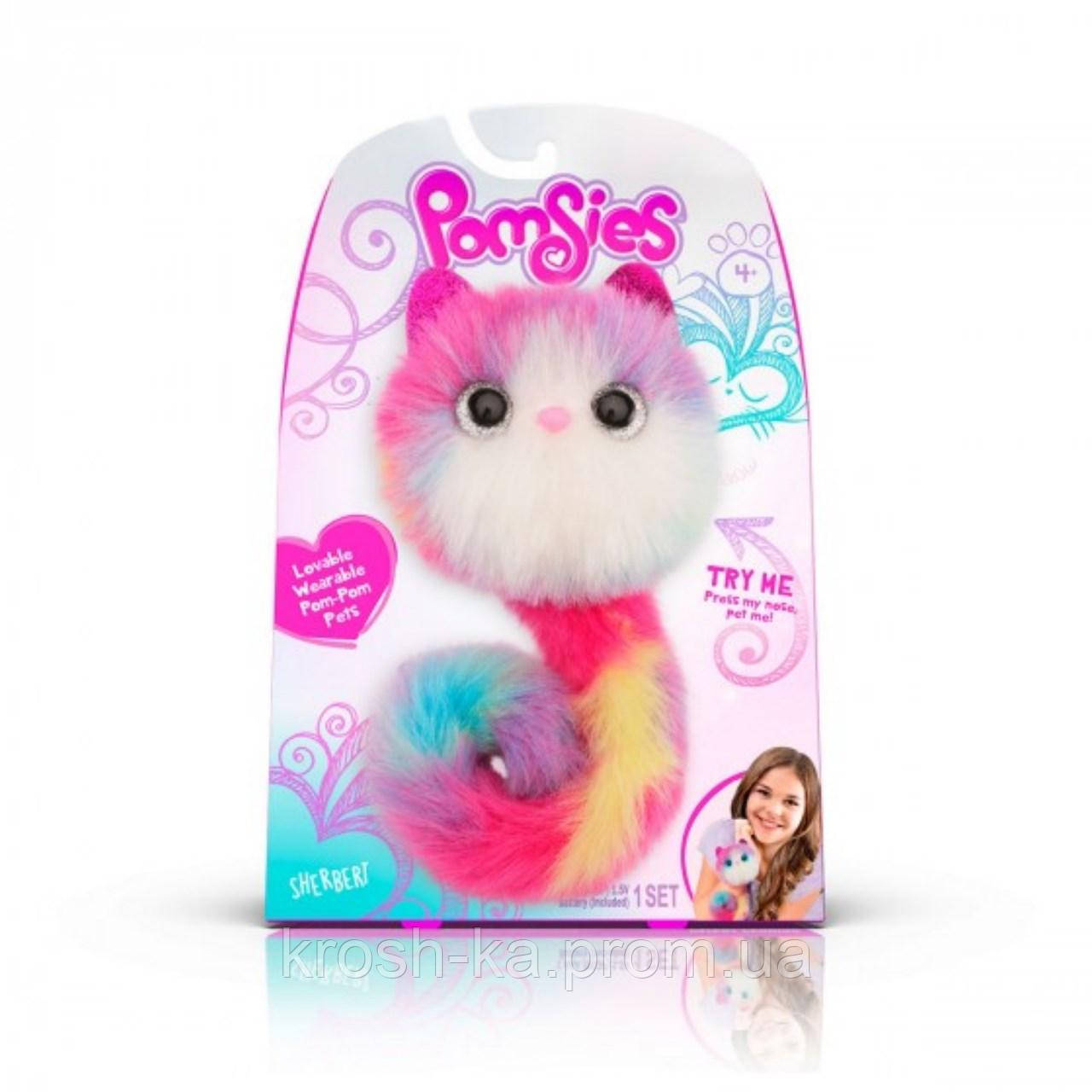 

Интерактивная игрушка Кошечка Pomsies S4 Щербет KS 01963