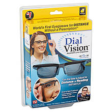 Универсальные очки для зрения Dial Vision с регулировкой линз от -6 до +3 (Живые фото)