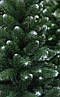 Штучна ялинка 1 м. "Снігова королева" засніжена з білими кінчиками і з підставкою, фото 5