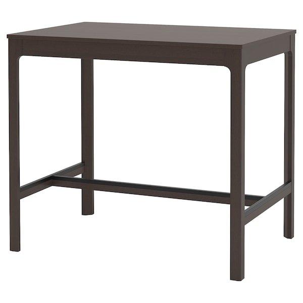 EKEDALEN ЕКЕДАЛЕН, Барний стіл, темно-коричневий120x80 см