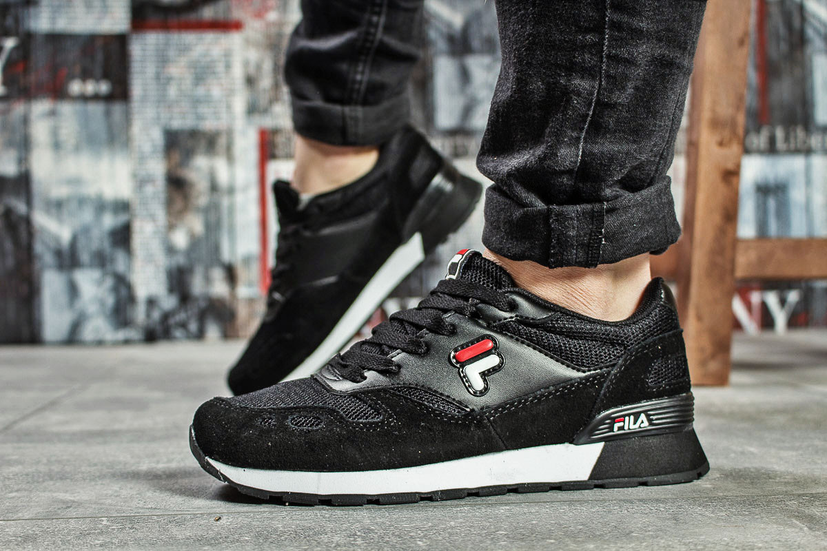 

Кроссовки женские 15641, Fila, черные, < 36 37 38 39 41 > р. 36-23,0см., Черный