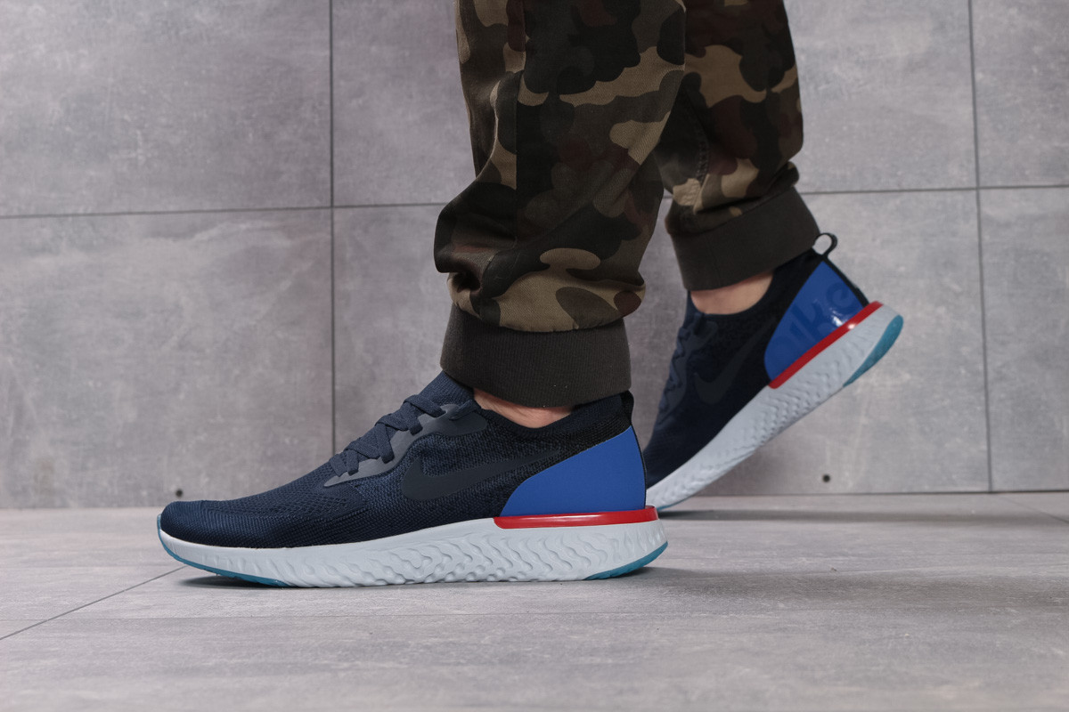 

Кроссовки мужские 16101, Nike Epic React, темно-синие, < 41 43 44 45 > р. 41-26,8см., Темно-синий