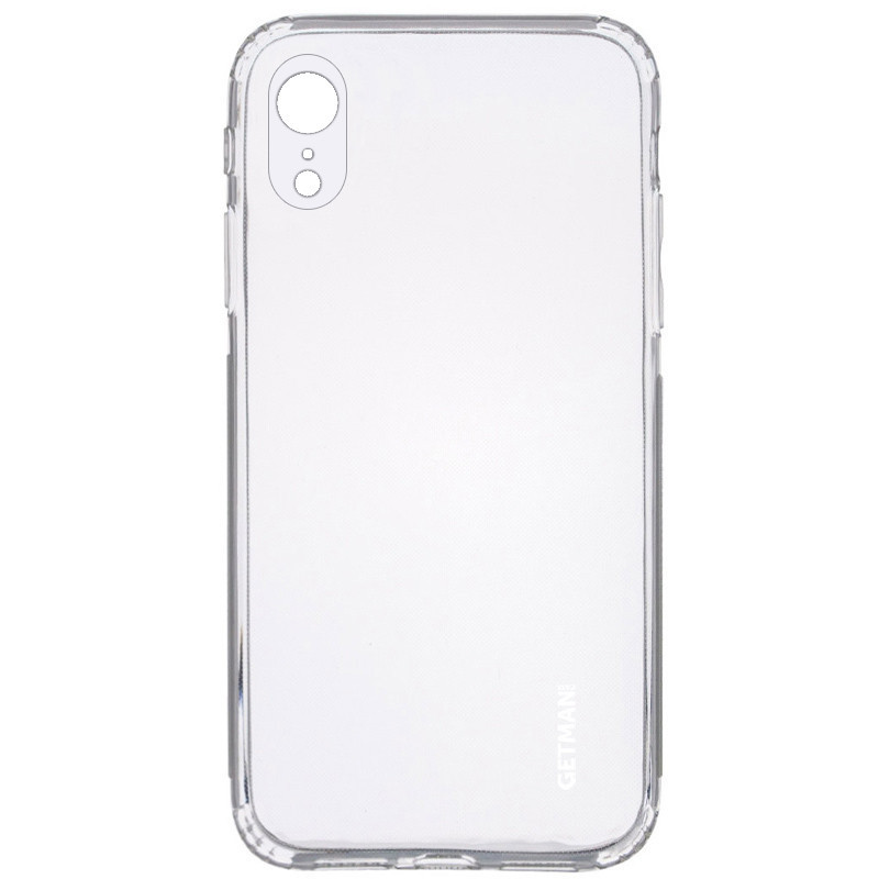 

TPU чехол GETMAN Clear 1,0 mm для Apple iPhone XR (6.1")