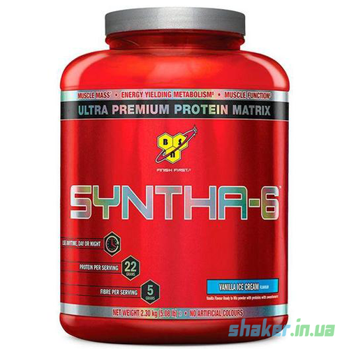 

Комплексный протеин BSN Syntha-6 (2.3 кг) синта 6 бсн клубника