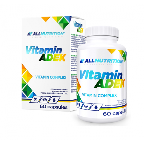 

Комплекс витаминов AllNutrition Vitamin ADEK Complex (60 капс) алл нутришн