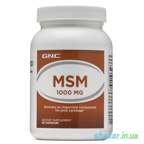 

Метилсульфонилметан МСМ GNC MSM 1000 (90 капс)