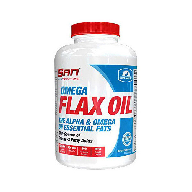 

Омега 3-6-9 SAN Omega Flax Oil (200 капс) сан