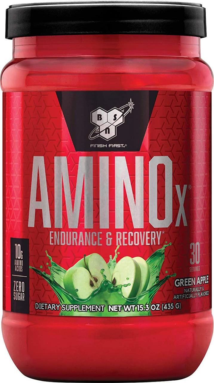 

БЦАА BSN BCAA Amino X (435 г) бсн амино икс х green apple