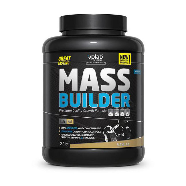 

Гейнер для набора массы VP Lab Mass Builder (2,3 кг) вп лаб масс бильдер chocolate