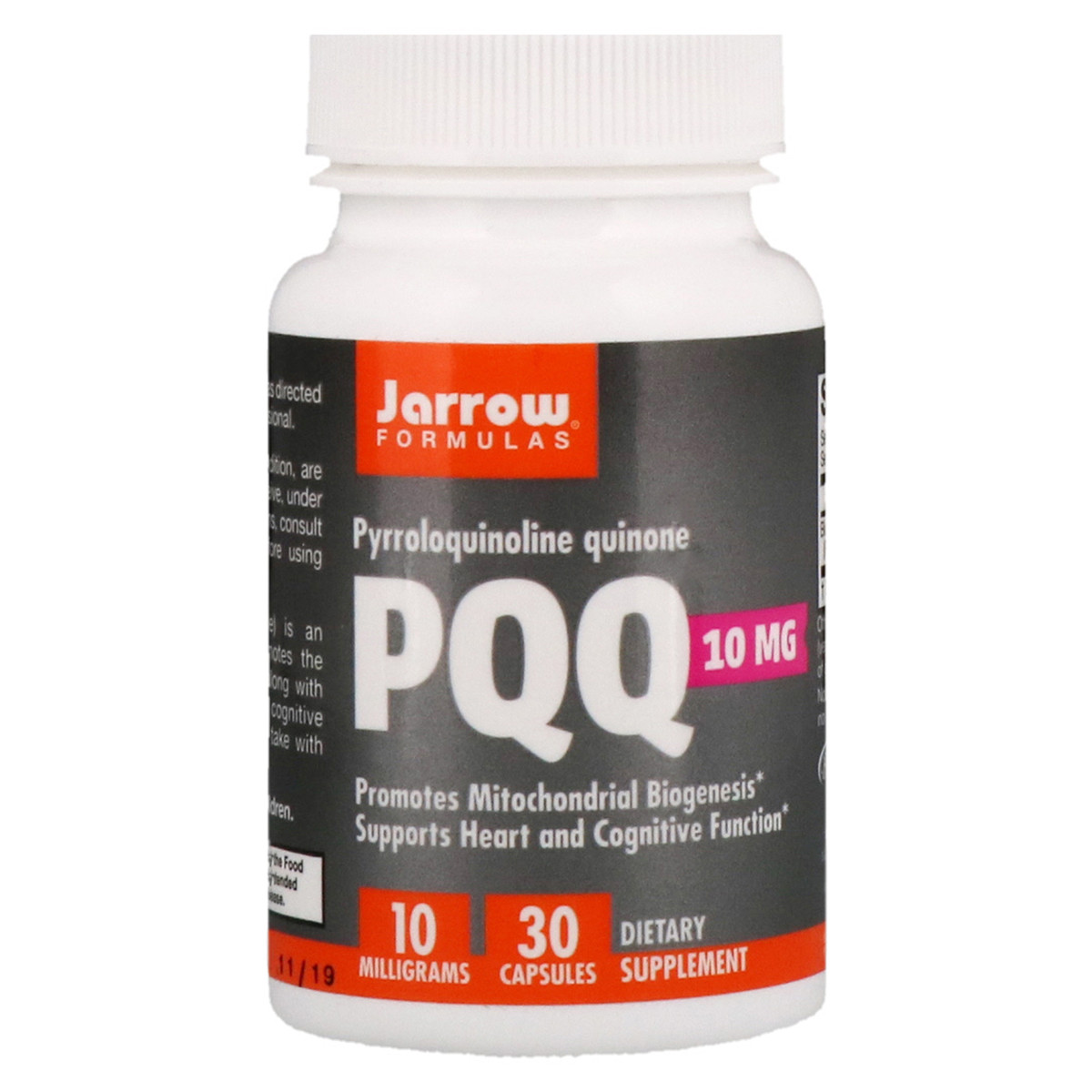 

Пирролохинолинхинон PQQ, 10 мг, Jarrow Formulas, 30 капсул