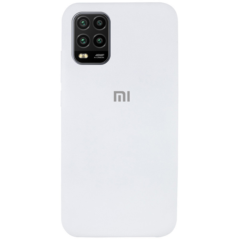 

Противоударный Защитный Чехол - Накладка Epik Silicone Cover Full Protective AA для Xiaomi Mi 10 Lite, Белый / white