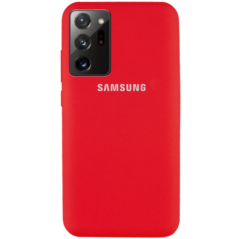 

Противоударный Защитный Чехол - Накладка Epik Silicone Cover Full Protective AA для Samsung Galaxy Note 20, Красный / red