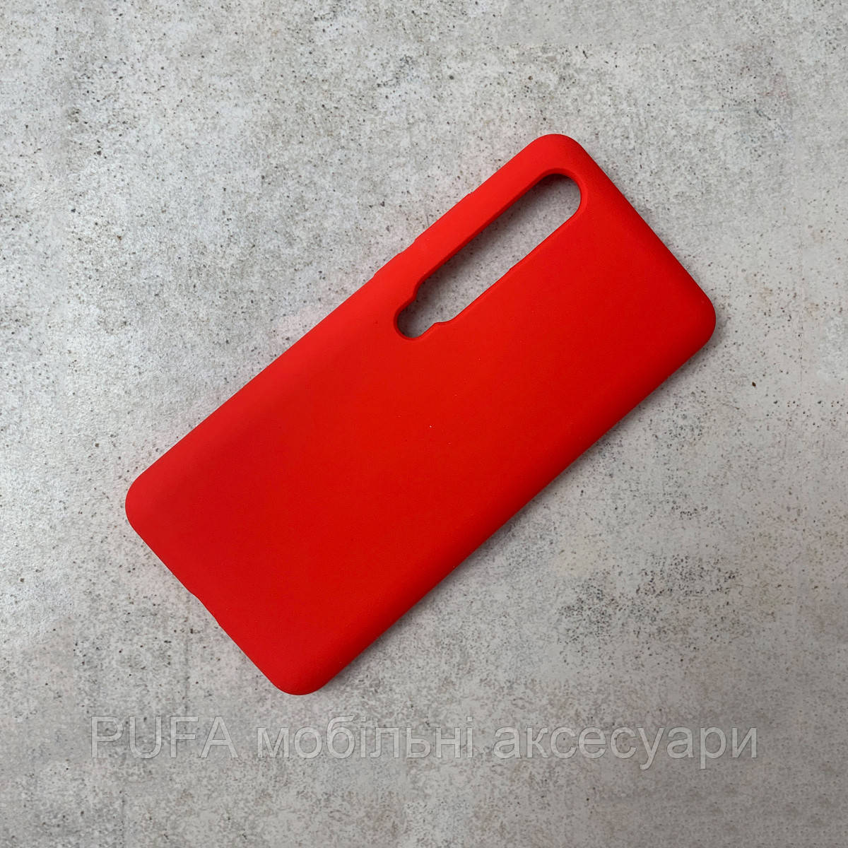 

Чохол-накладка Silicone Cover Full Protective WAVE Xiaomi Mi 10 Pro Red, Красный