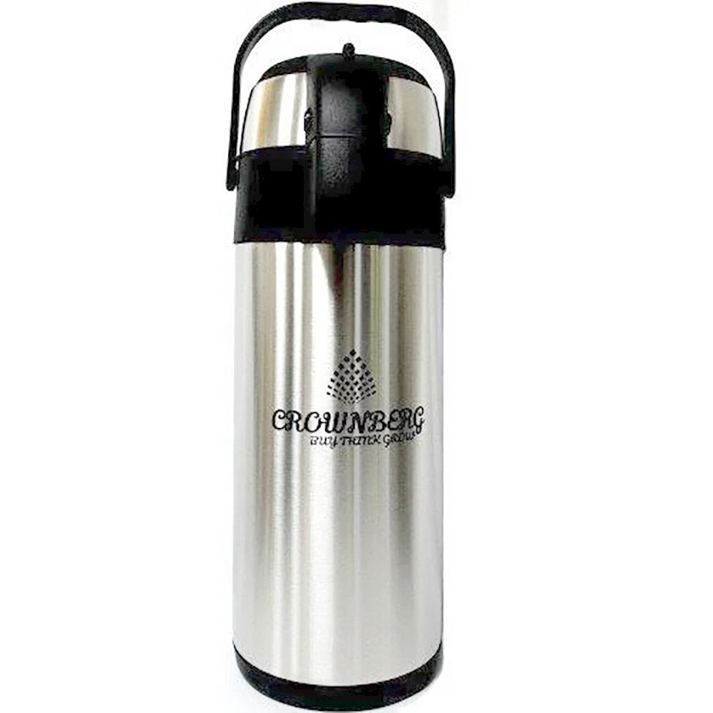 

Термос с помпой Crownberg Vacuum Flask CB-5L